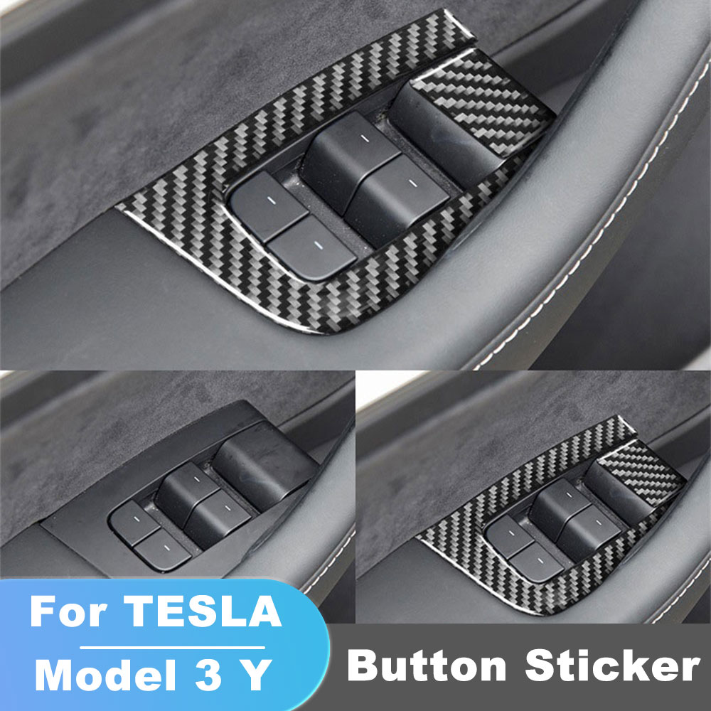 Interior Design Mood Board - Car Window Control Panel Button Decor