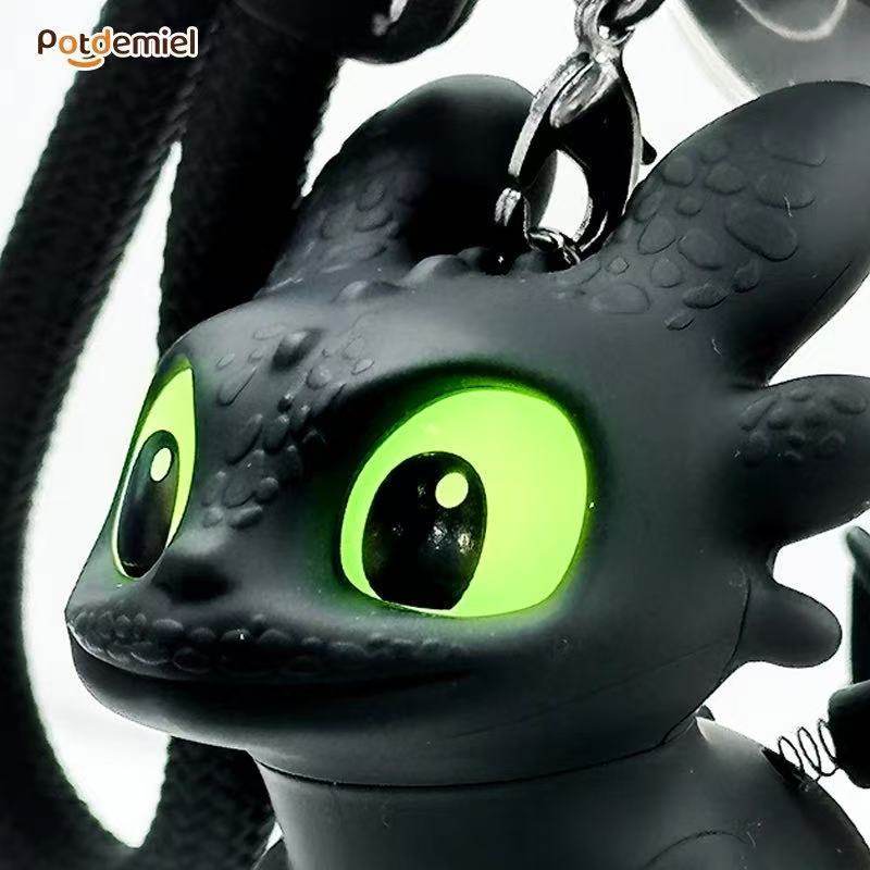 Interior Design Application - Genuine Cute Glowing Toothless Car Interior