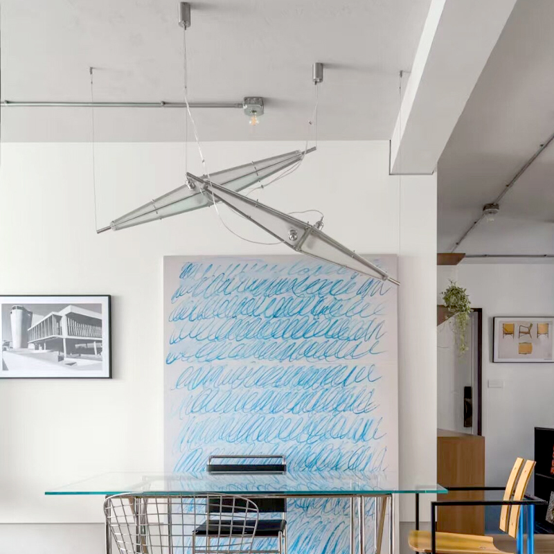 LED Glass Chandelier Minimalis - Interior Design Gold recension och pris