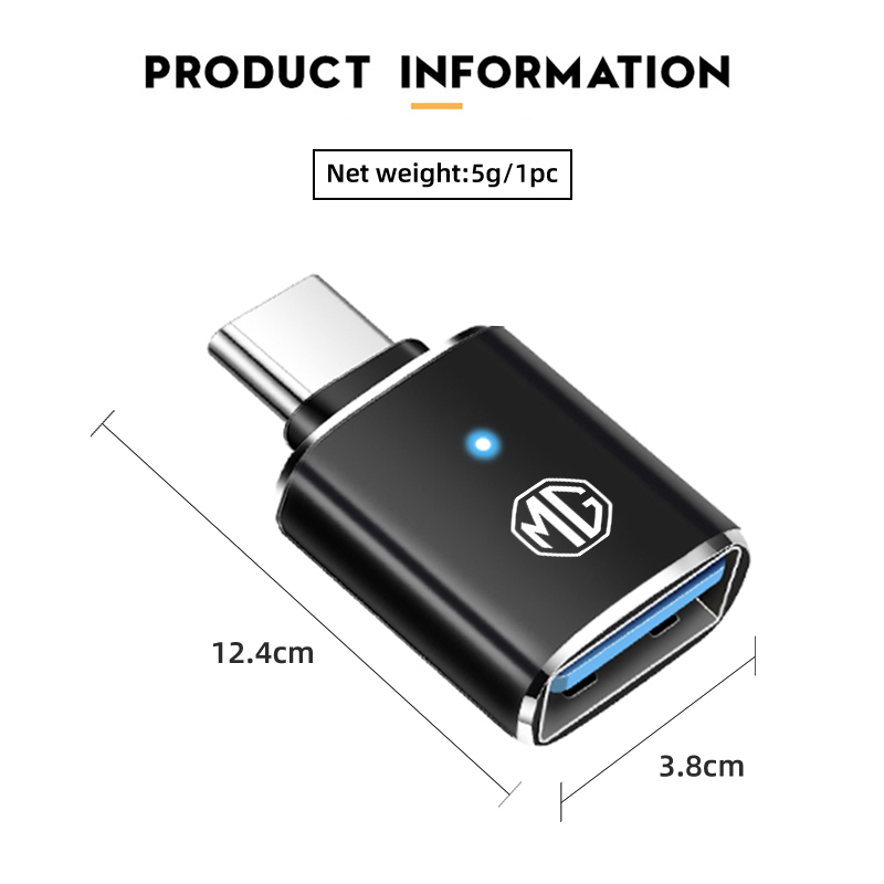 Car LED Type C To USB 3.0 Adap - Interior Design Application recension och pris