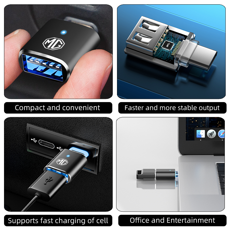 Car LED Type C To USB 3.0 Adap - Interior Design Application recension och pris