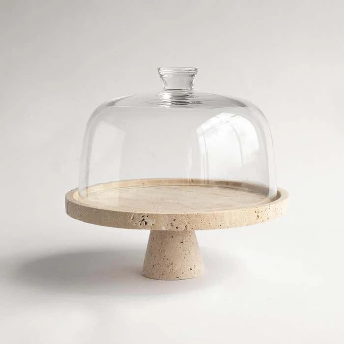 Hot Selling Natural Marble Sta - Travertine Tray Oval recension och pris
