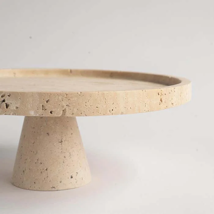 Hot Selling Natural Marble Sta - Travertine Tray Oval recension och pris
