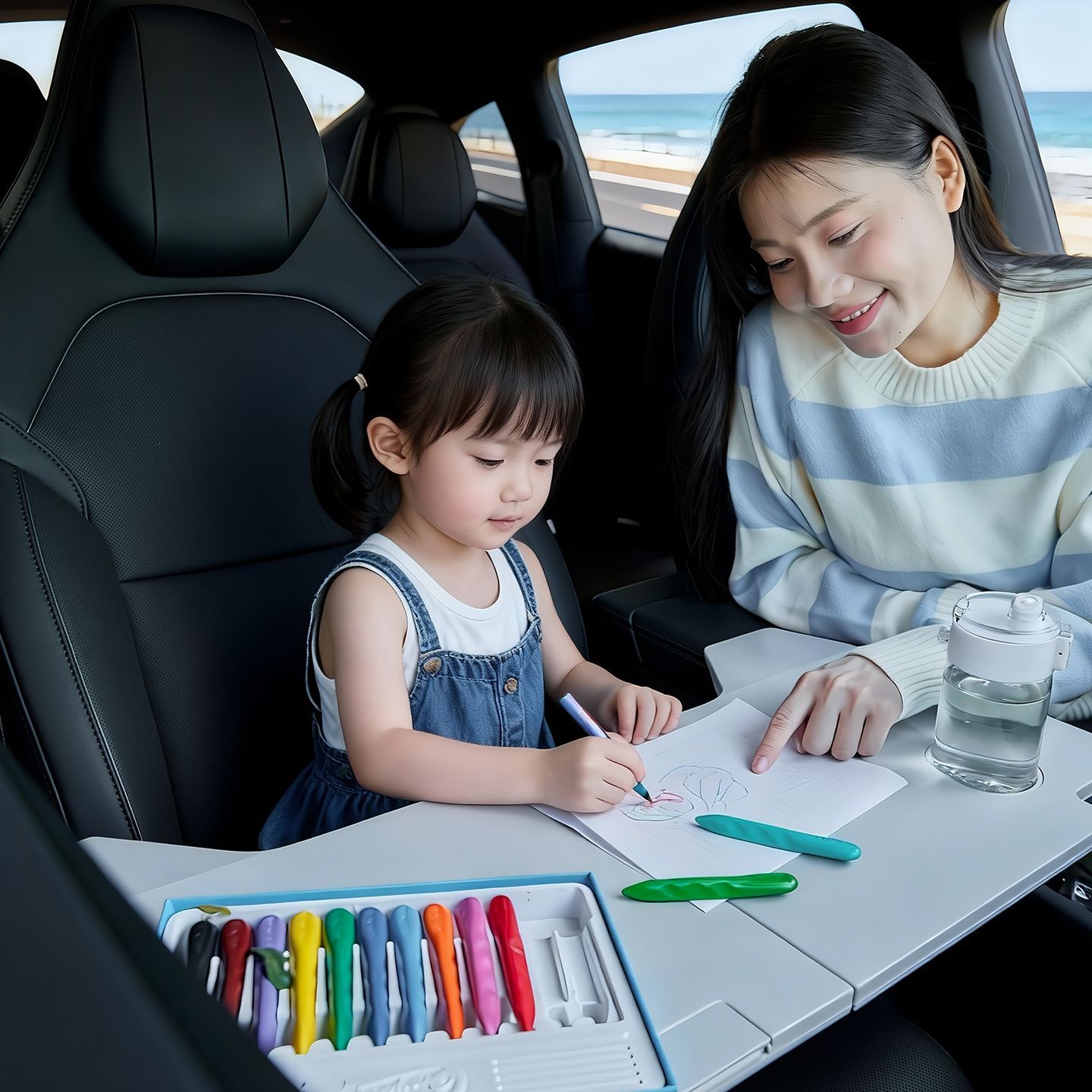 Foldable Car Desk For Tesla Mo - Interior Design Application recension och pris
