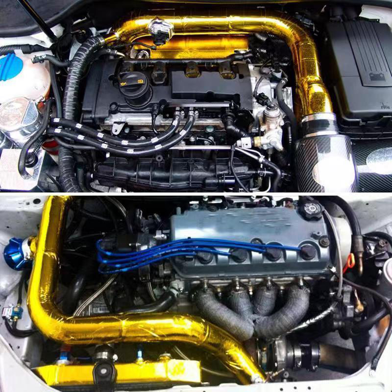 1m 5m 10m Gold Car Motorcycle  - Interior Design Gold recension och pris