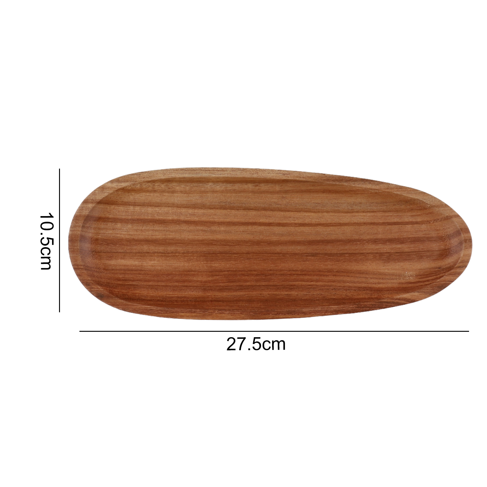 Wood Dinner Plates Irregular O - Travertine Tray Oval recension och pris