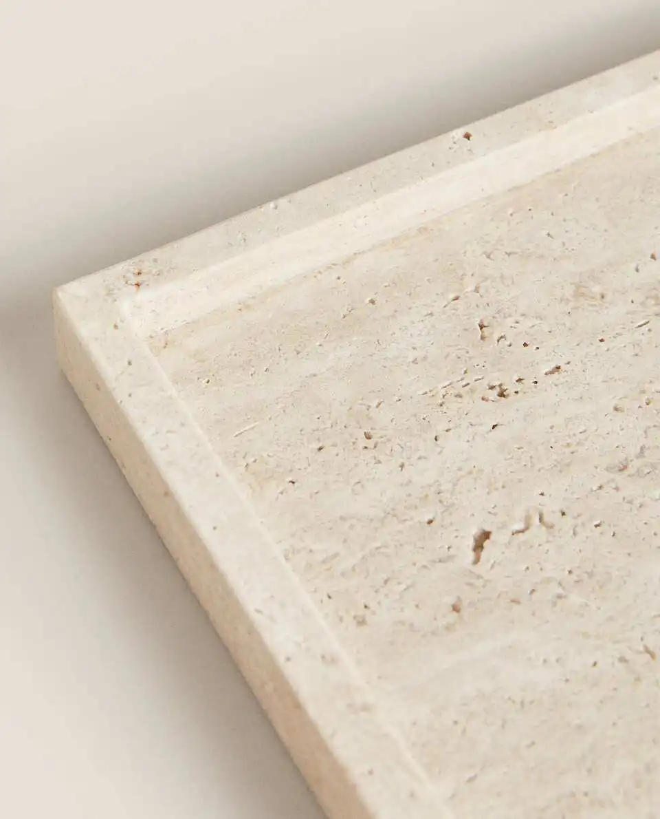 Wabi-Sabi Style Yellow Travert - Travertine Tray Oval recension och pris