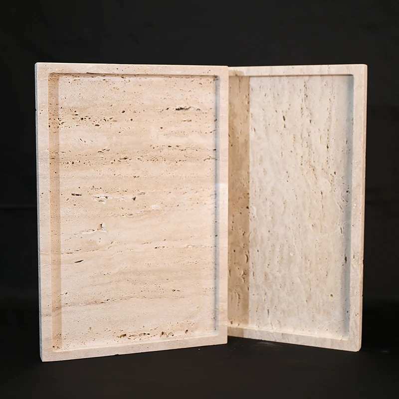 30x20x1.8cm Nature Marble Beig - Travertine Tray Oval recension och pris
