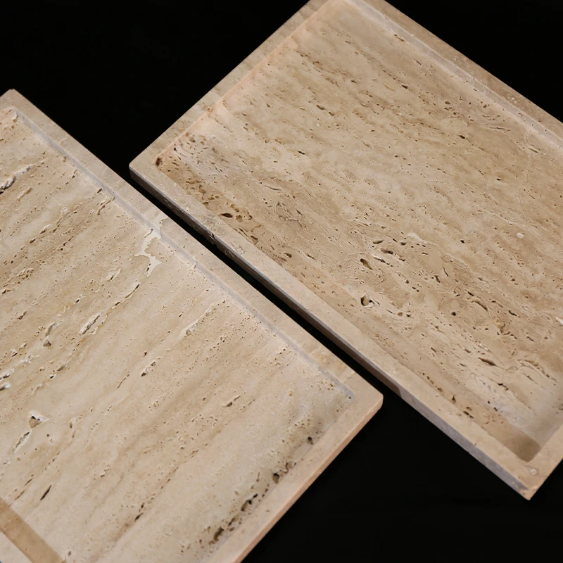 30x20x1.8cm Nature Marble Beig - Travertine Tray Oval recension och pris