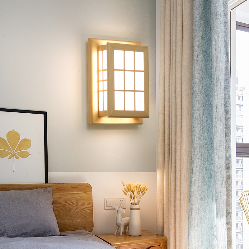 Japanese Style Wall Lamp Solid - Interior Design Japan recension och pris