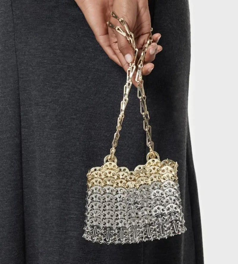 Women's Bag Designer Handbag A - Interior Design Gold recension och pris
