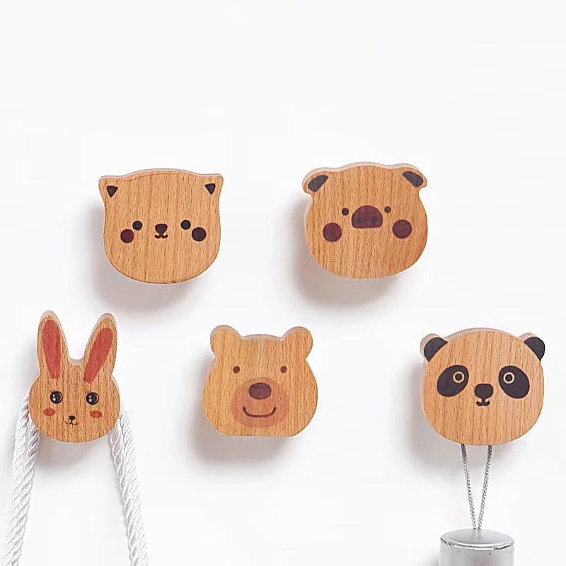 Wooden Cute Animal Coat Hook S - Interior Design Home recension och pris