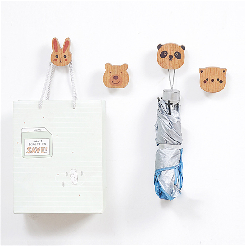 Wooden Cute Animal Coat Hook S - Interior Design Home recension och pris