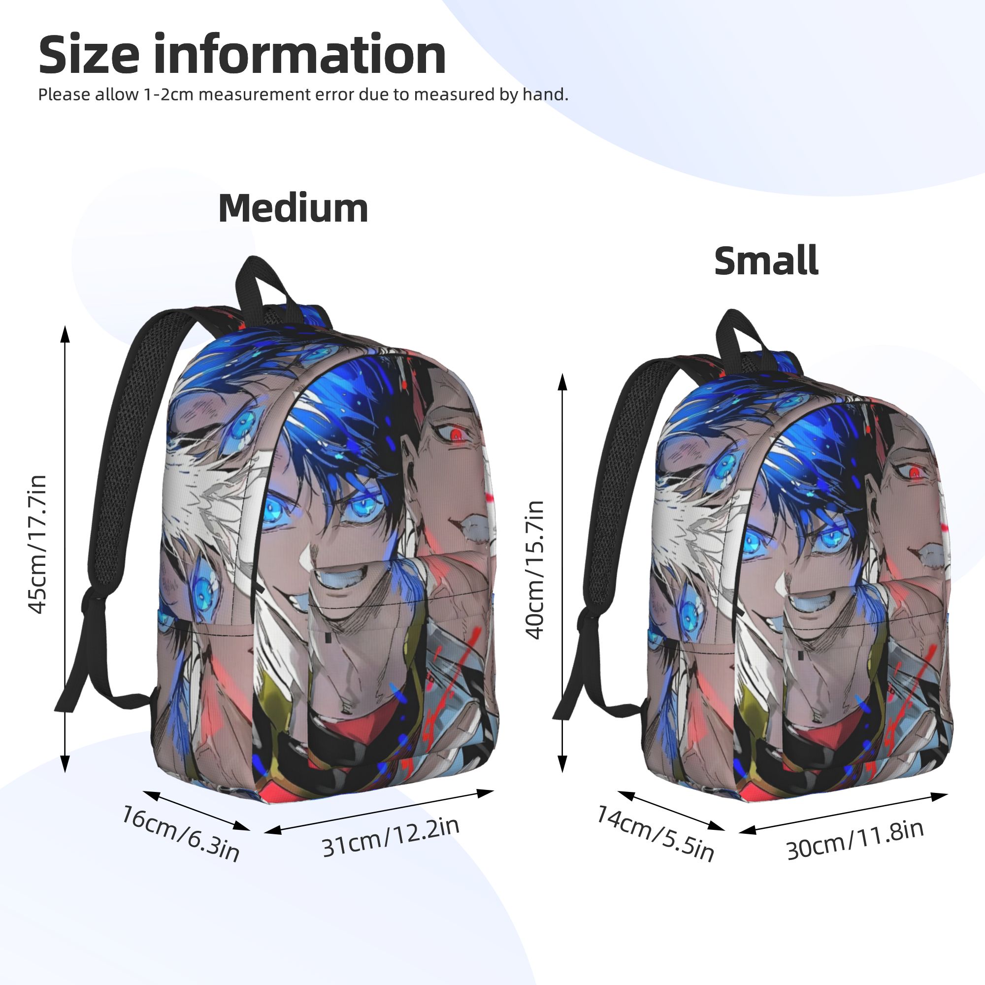 Anime Blues Locks Japan Backpa - Interior Design Japan recension och pris