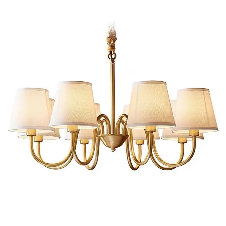 Copper Chandelier For Living R - Interior Design Gold recension och pris