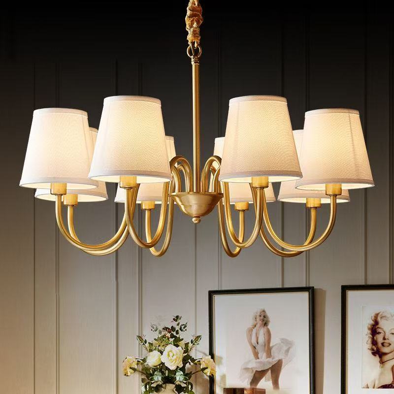 Copper Chandelier For Living R - Interior Design Gold recension och pris