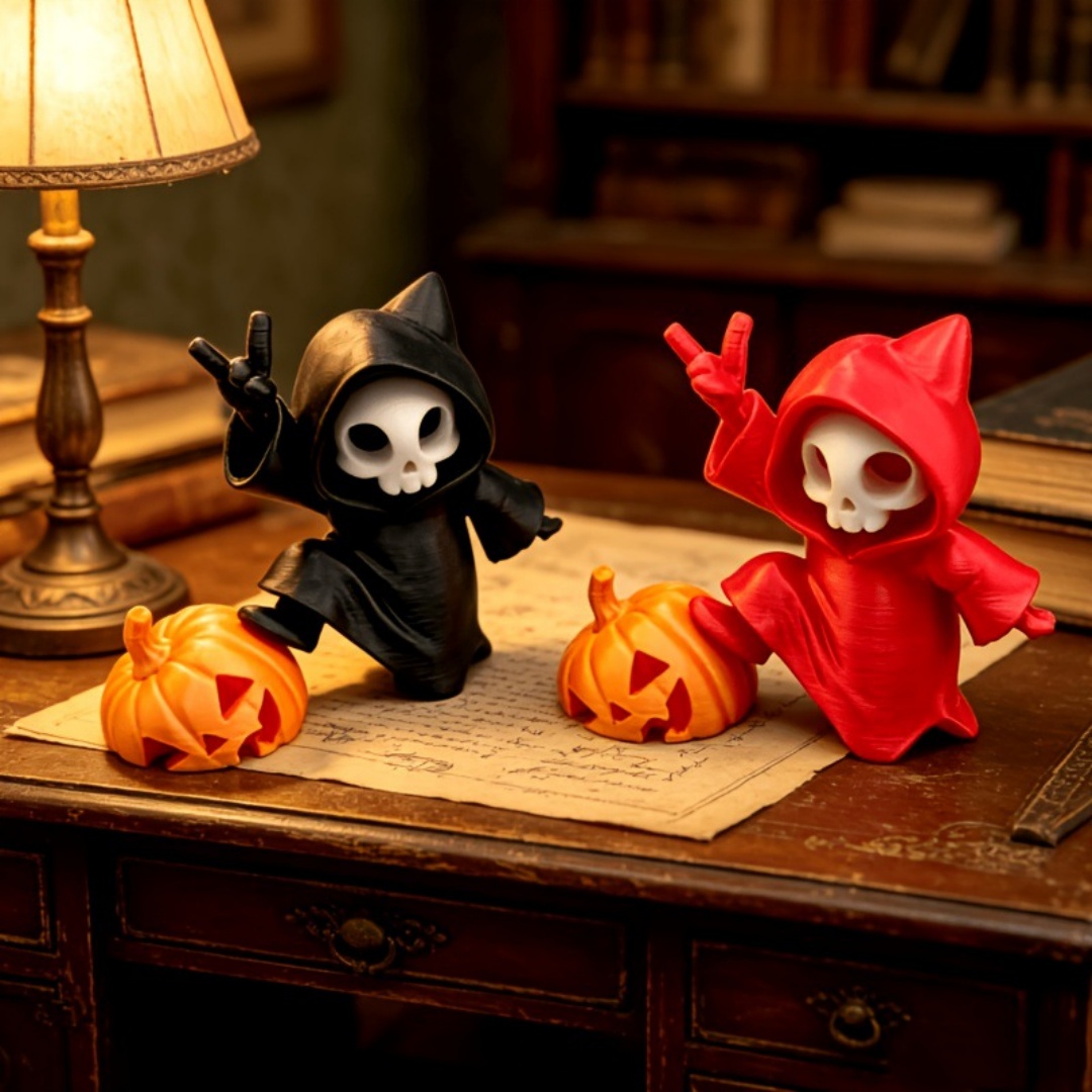 Cat Ear Grim Reaper Halloween  - Interior Design Home recension och pris