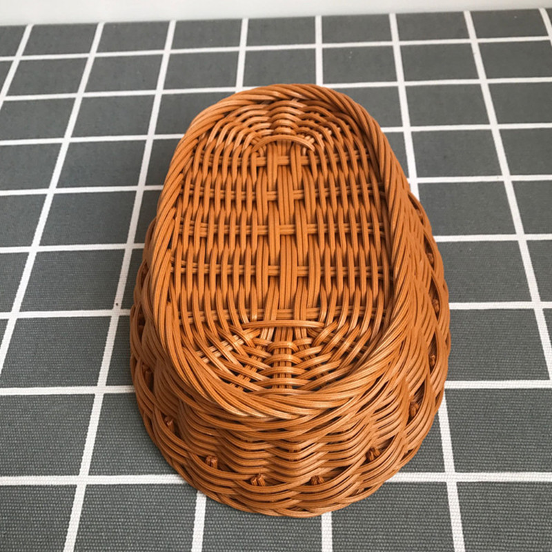 Oval Rattan Woven Storage Bask - Travertine Tray Oval recension och pris