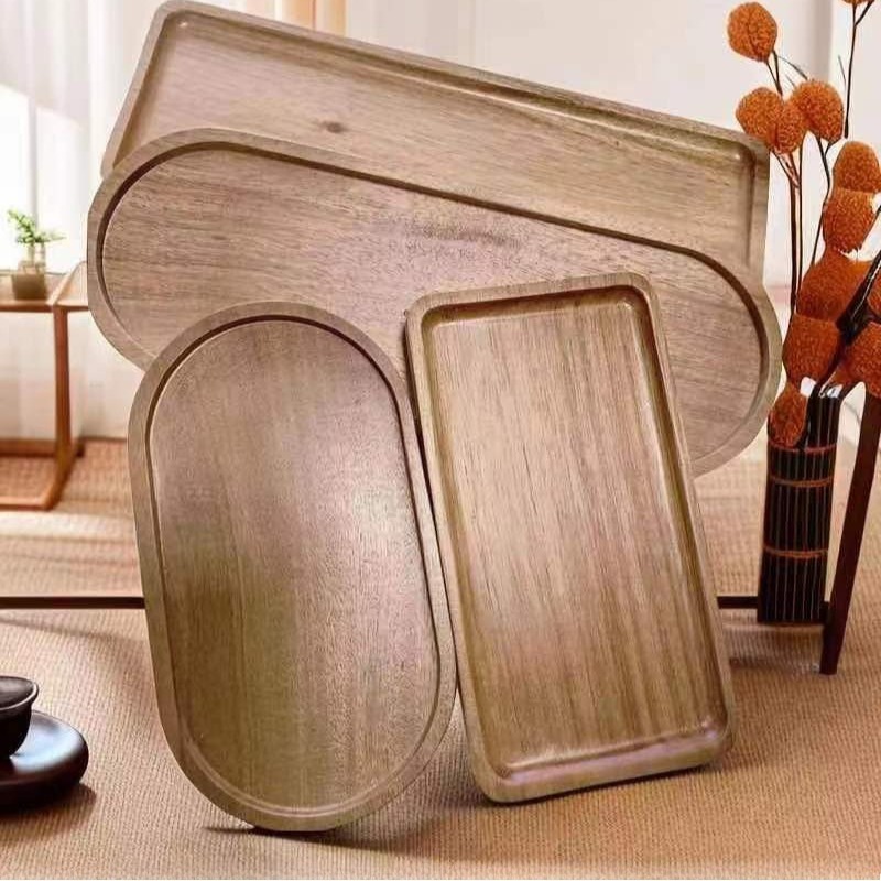 Wabi Sabi Style Acacia Wood De - Travertine Tray Oval recension och pris
