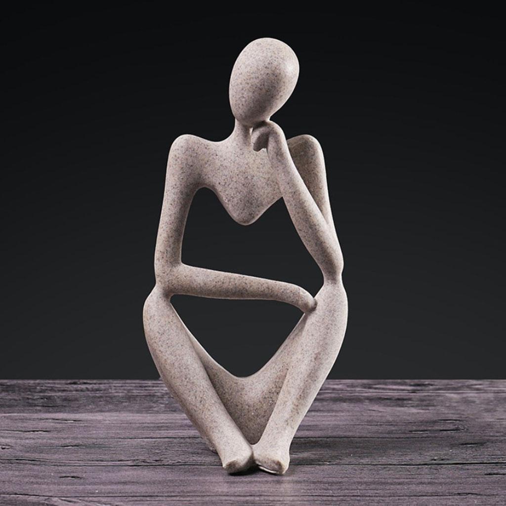 Nordic Abstract Thinker Statue - Interior Design Home recension och pris