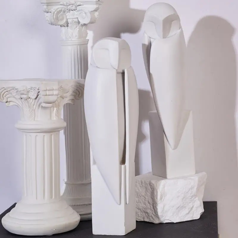 Minimalist Owll Statue Sculptu - Interior Design Home recension och pris