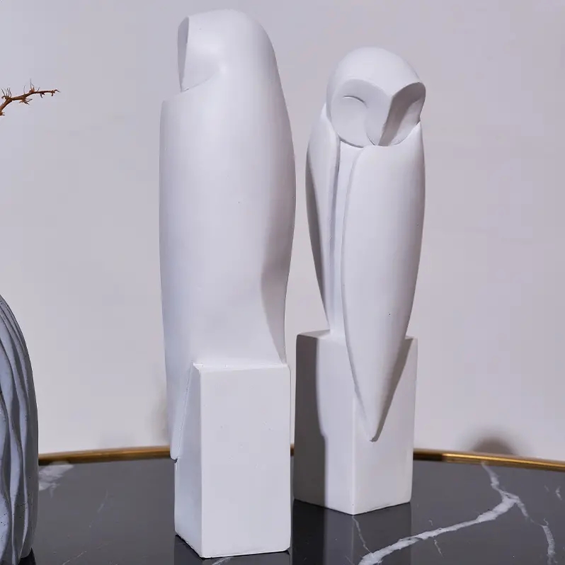 Minimalist Owll Statue Sculptu - Interior Design Home recension och pris